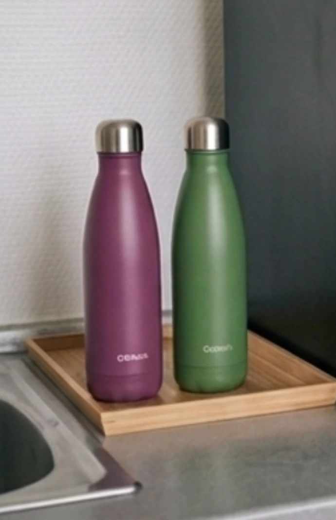 Bouteille personnalisée et individuelle pour chaque salarié