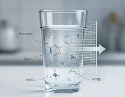 Solvant solubles qui polluent eau du robinet